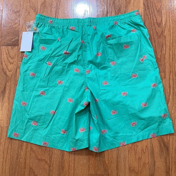 Crown & Ivy Men’s Boxers Crabs on green background elastic comfort waist pockets - Picture 10 of 10